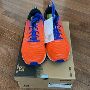 NWT Sonic RA Pro Running Shoes - Shocking Orange and Acid Lime